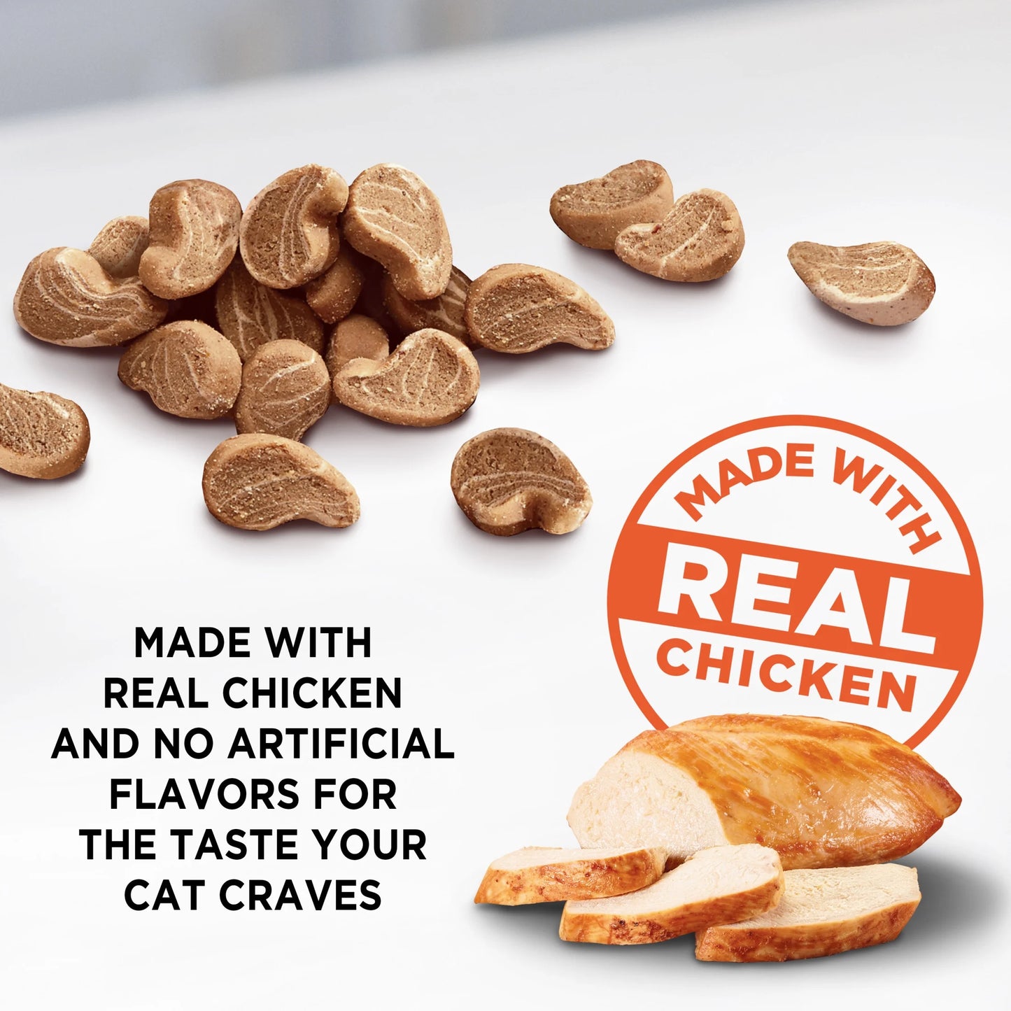 Irresistibles Soft Cat Treats with White Meat Chicken, 12 Oz Bag