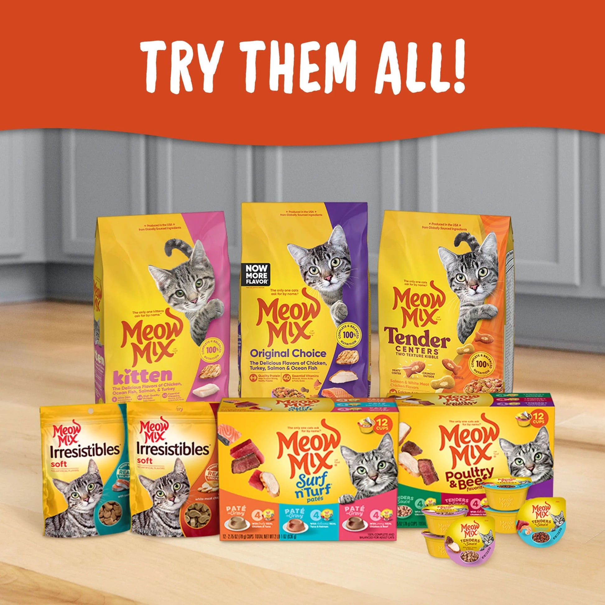 (5 Pack)  Irresistibles Soft Cat Treats with Salmon, 12 Oz Bag