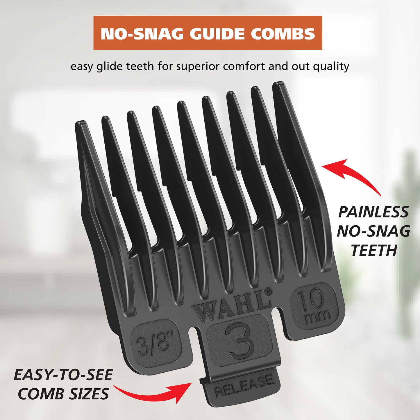 Basic Series Touch up Corded Pet Clipper, 10 Piece Dog Grooming Kit Black - 9653-1101