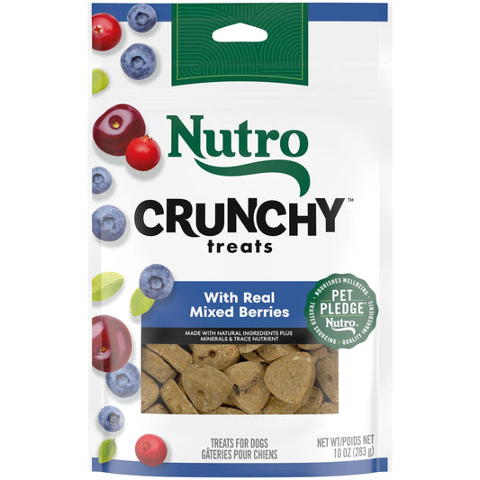 Crunchy Dog Treats with Real Mixed Berries, 10 Oz. Bag