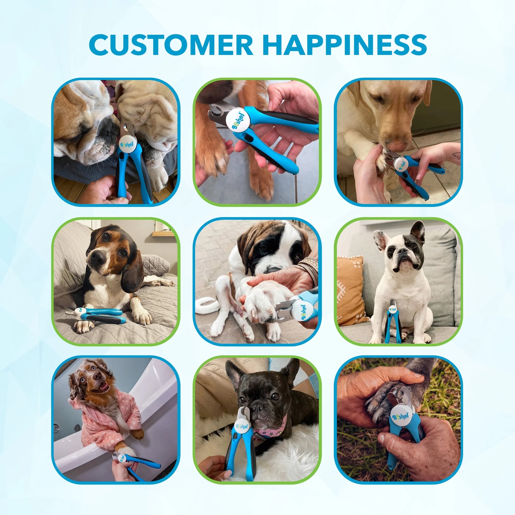 Dog Nail Clippers, Pet Nail Trimmers for Large Dogs with Safety Guard and Toenail File, 1 Count
