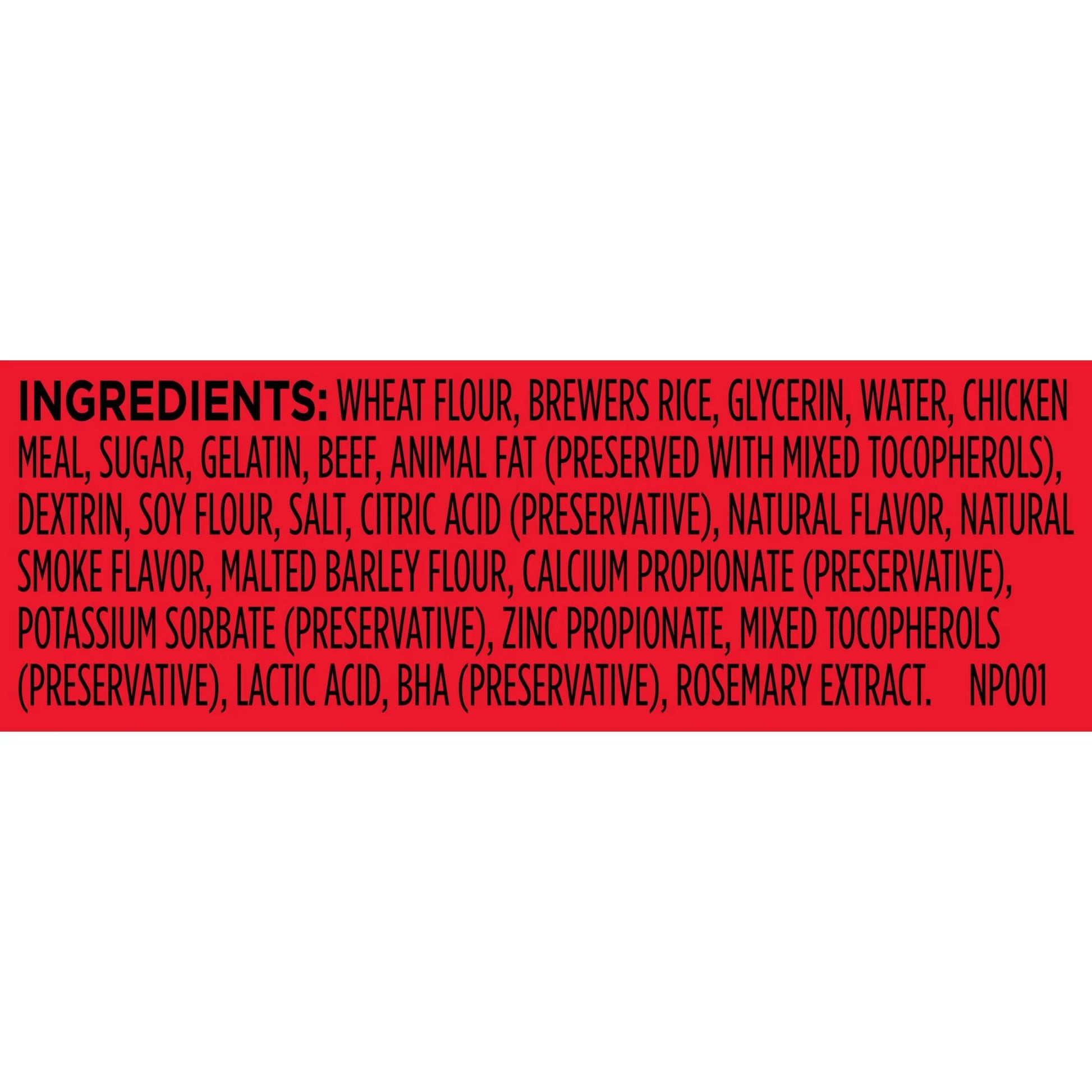 Milk Bone Mini Comfort Chews, Dog Chews with Unique Chewy Texture and Real Beef, 22.2 Oz Bag of 18 Chews