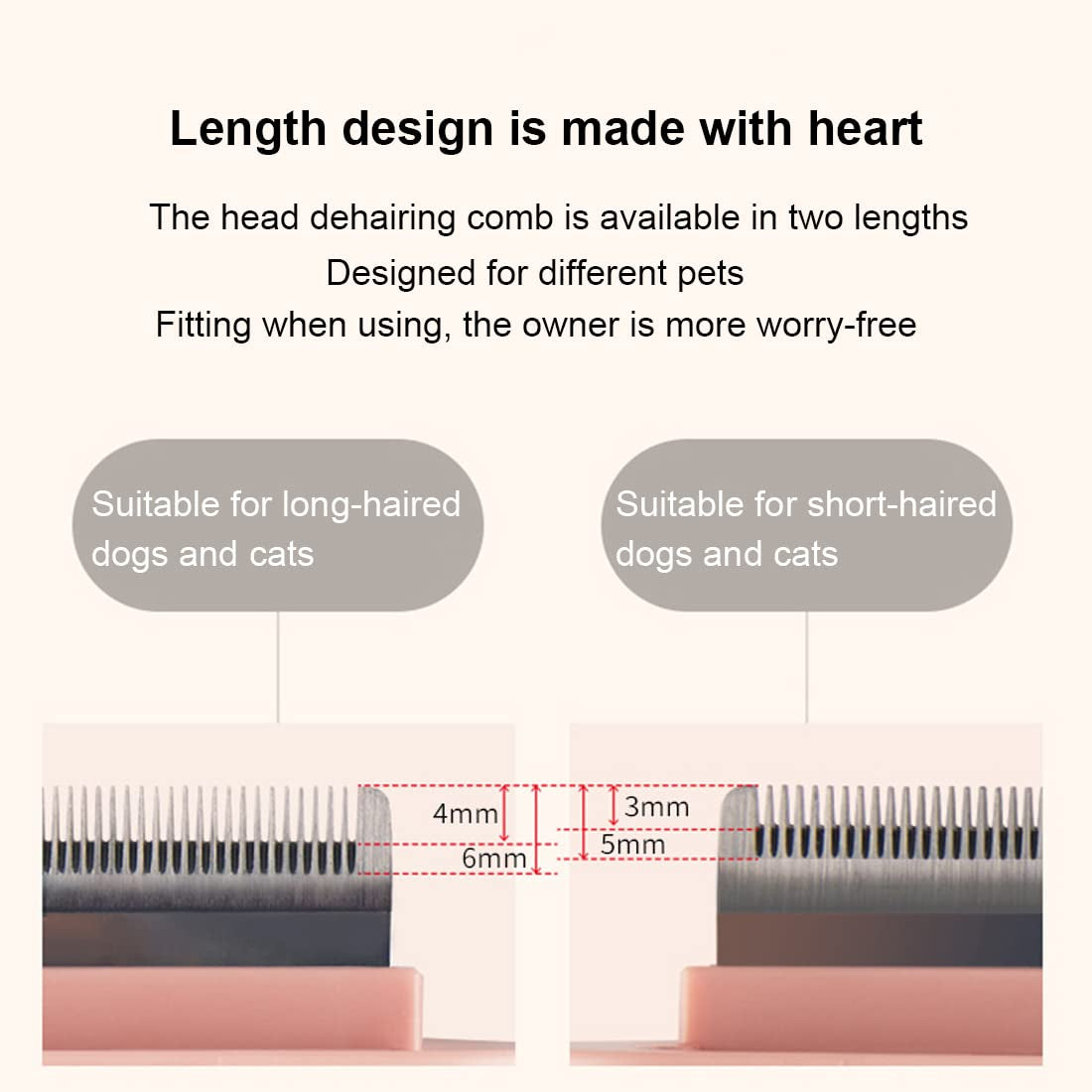 Cat Comb, 2 in 1 Massage Comb & Deshedding Brush, Portable Shell Comb for Cats, Used for Short Long Haired Puppy & Kitten & Rabbit & Little Pets (Green)